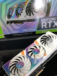 Colorful/七彩虹 iGame RTX 3060 Ultra W OC 12G顯卡，二手包裝齊全。NVIDIA Ampere架構，支持光線追蹤和DLSS。 12GB GDDR6顯存，性能強勁，適