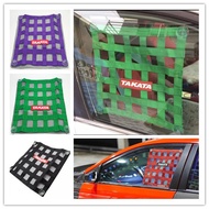 Racing Sunshade Takara Net Car Size 35cm x 35cm [5 Grids x 5 Grids] Attached