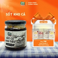 Uma' Food Braised Fish Sauce with Pepper, Fragrant and Rich, Traditional Flavor, 200g Jar