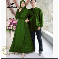 ~[Dijual] BAJU COUPLE KONDANGAN MEWAH / SET COUPLE PESTA / CP AMENA -