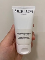 英國 HERLUM 檀香和葡萄柚護手霜和身體乳液 50ml