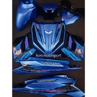 COVERSET ORIGINAL HONDA VARIO 150 & HONDA VARIO 125 DESIGN CUSTOM HITAM BATMAN, MERAH PURBA,  DESIGN