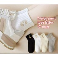 Black and White Low-Cut Odor-Resistant Breathable Socks - For Men and Women