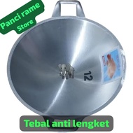 Thick aluminum non-stick frying pan, various sizes no. 12,/11,/10 (diameter 30cm,/ 27cm,/ 24cm)