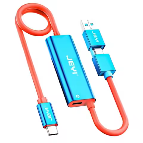 JEYI Video Recording Card 100W PD USB-C To USB-A/C For Live Stream And Game Capturing For Steam Deck