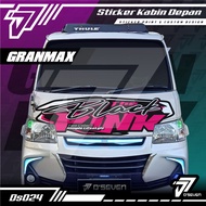 Stiker Decal Kabin Depan THE BLACK PINK Custom GRANAMAX Full Laminasi Anti Gores Anti Air dan Anti P