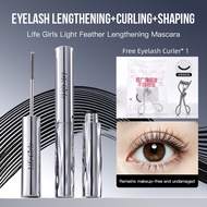 Life Girls Steel Wand Mascara Free Gift Eyelash Curler Waterproof Lengthen Curling Long Lasting Dail