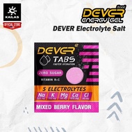DEVER Electrolyte Salt Mixed Berry Tablet - Effervescent Tablet quick hydration and cramp prevention
