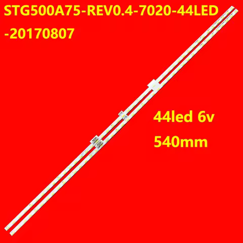 5/10/20KIT LED strip STG500A75 STG500A72_REV04_7020_44LED for LC-50UA6800X LC-50SA5500X LC-50UA6500X