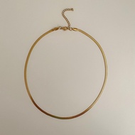Gold necklace minimalist style - สร้อยสีทอง สไตล์มินิมอล