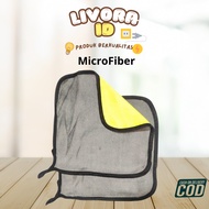 25x25cm 2-sided Microfiber Cleaning Cloth Multifunctional Cleaning Cloth Microfiber Cloth