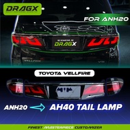📩🔥PRE-ORDER 🔥TOYOTA VELLFIRE ANH20 UPGARDE TO AH40 TAIL LAMP🔥