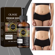 草本瘦身排毒精油身形护理滋润保湿全身肌肤轻盈凸显身材按摩精油Herbal Slimming Detox Essential Oil Body Shape Care Moisturizing