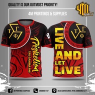 TAU GAMMA T-SHIRT FULL SUBLIMATION 54th Anniversary Shirt COD -TAU013