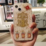 Lucky iPhone15 16 iPhone Phone Case 14 pro max Lucky 13 12 11 Safe XR Set 8plus26.7.7