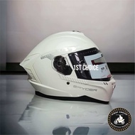 Spyder Radar Full Face Single Visor Helmet (Clear Lens)