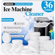 Ice Maker Cleaner Descaling Tablets-36 Pieces Pack Ice Maker Cleaner, Compatible with Frigidaire, Op