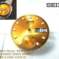 SEIKO Dial 6139-6002 6005 6000 Yellow Gold Kuning Emas POGUE