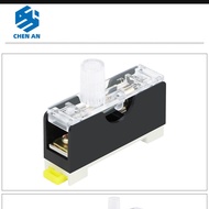 FS101 Fuse holder 6*30 Din Rail FS-101 Fuse Holder Fuse Base-6 × 30 Fuse Holder With Indicator Light