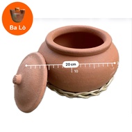 Clay pot, rice pot, clay pot, pot size 21cm-23cm