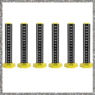 (GJFZ) 6pcs Ceiling and Floor Tile Height Ruler Drop Ceiling Installation Tools Magnetic Base Laser