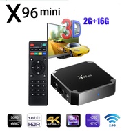 ลื่น แรง เร็ว เสถียร X96 Mini Android 7.1.2 TV BOXAndroid TV Box Amlogic S905W Quad Core 4K WiFi X96