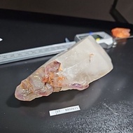 Amethyst on Clear Smoky Quart Genuine stone