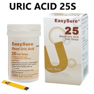 EASYSURE URIC ACID TEST STRIP 25 STRIP