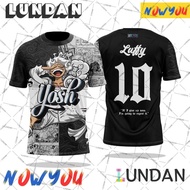 2023 NAK BAJU TRENDING YOSH LUFFY GEAR 5 tshirt for men Limited edition jersey [Note your name and n