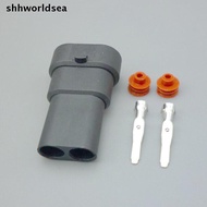 shhworldsea  9005&9006 HB3&HB4 male plastic connector  holder seal and terminal bulb socket hid DIY