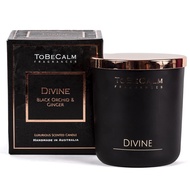 To Be Calm Divine - Black Orchid &amp; Ginger - Deluxe XXL Soy Candle