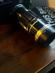 Canon 135mm 3.5 (LTM) with leica M ring
