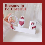 VIVO Cute Cartoon Charger Case Charging Cable Protector Love Set Charger Protector Cover Compatible 