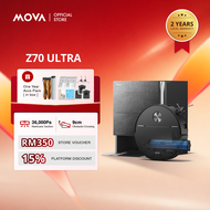 MOVA Z70 Ultra Roller Complete Robot Vacuum Cleaner | 36000Pa | 9cm Climbing | Self-empty | 100°C Au