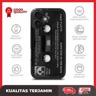 Casing Case iphone 16 15 14 13 12 11 XR XS X 8 7 6 5 Pro Max Mini Plus SE 4 Tape Pink Floyd FF1177 C