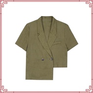 Short Sleeve Blazer - Woman At Work