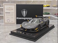 🔥全球限量300件🔥全新未開封 Frontiart 1/18 Koenigsegg Jesko Attack( Carbon Gold)模型車