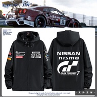 Gt7 Racing Game Nissan Team Merchandise Team Uniform Hooded Casual Motorcycle Jacket Hooded Top Jack