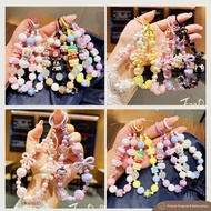 HP GANTUNGAN GF - HangingTALI Korean Beaded CryBaby Labubu Kuromi Keychain Accessories Mobile PhoneT