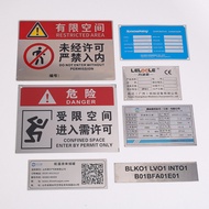 Hot Sale Monitoring Reminder Sign Listing Acrylic Sign Warning Sign Safety Reminder Sign Creative De