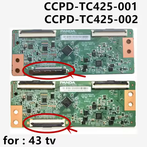 TC425-001 Originele CCPD-TC425-001 Logic Board Tcon Board Voor Panda 43 "Tv