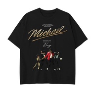 MJ Michael Jackson Movie Golden Logo Graphic Cotton Unisex Shirt 2026 Summer New Fashion Women Men S