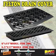 FELTON Drain Cover FDR 300 FDR 350 Penutup Longkang Outdoor Durable