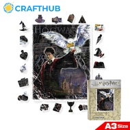 Crafthub Harry And The White นกฮูกตัวต่อจิกซอว์ไม้เกมกระดาน | ขนาดใหญ่พร้อมจิ๊กซอว์137ชิ้น