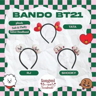 BT21 Headband by BTS Plush Headband – Soft, Lightweight & Comfortable