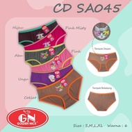 6 pcs CD Anak Cewe Perempuan Katun | Celana Dalam Anak GN - Golden Nick SA045 [ ORIGINAL ]