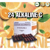 24 Alkaline C (SODIUM ASCORBATE) 1box 100 capsule ORIGINAL