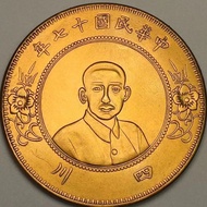 Collection Antique Silver Dollar Silver Coin Republic of China Seventeen Years Sichuan One Yuan Silv