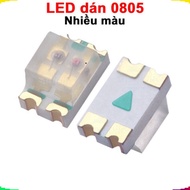 (100 pieces) multicolored 0805 SMD LED stickers