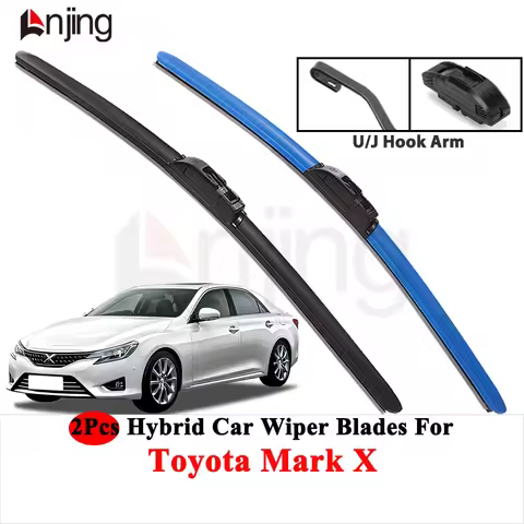 LNJING Car Hybrid Wiper Blades For Toyota Mark X 2004-Now